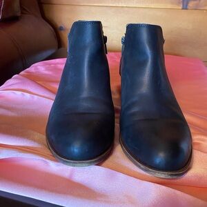 Lucky Brand Double Side Zippered Booties